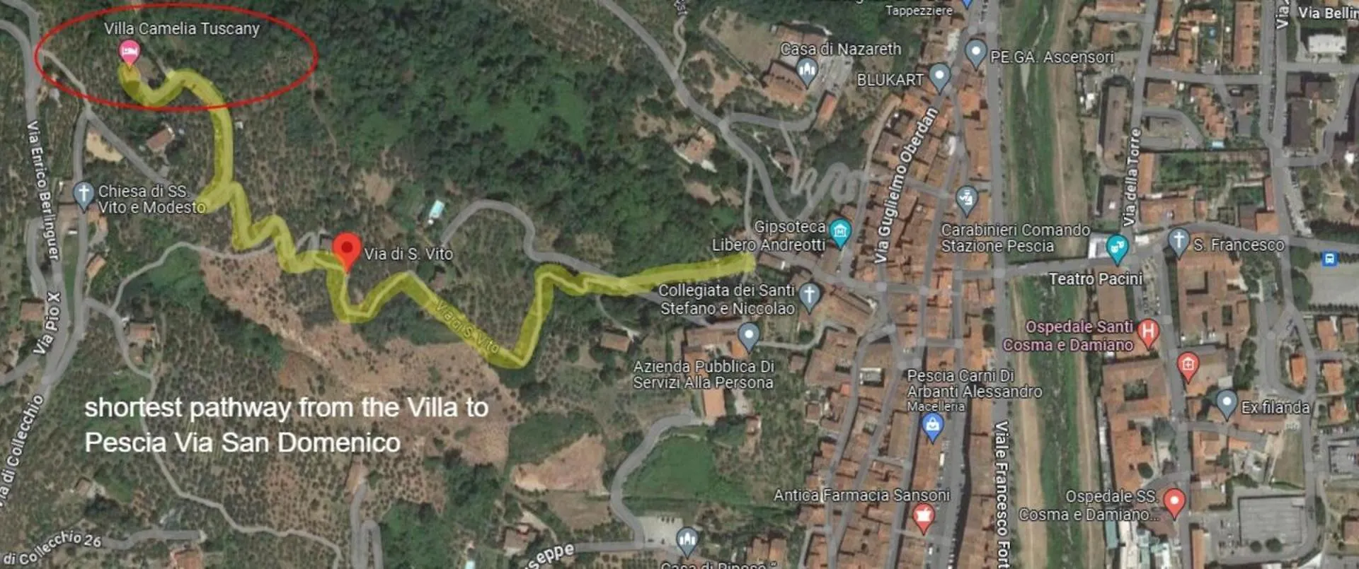 Villa Camelia Tuscany Pescia 0*,